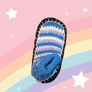 3/$13 NWOT- Handmade Crocheted Room Socks